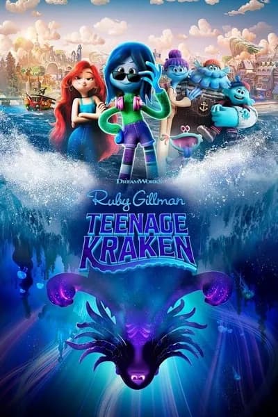 โปสเตอร์หนัง รูบี้ สาวน้อยอสูรทะเล Ruby Gillman Teenage Kraken