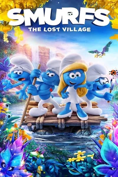 โปสเตอร์หนัง สเมิร์ฟ หมู่บ้านที่สาบสูญ Smurfs 3 The Lost Village
