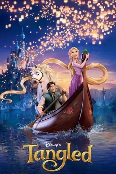 โปสเตอร์หนัง ราพันเซล เจ้าหญิงผมยาวกับโจรซ่าจอมแสบ Tangled