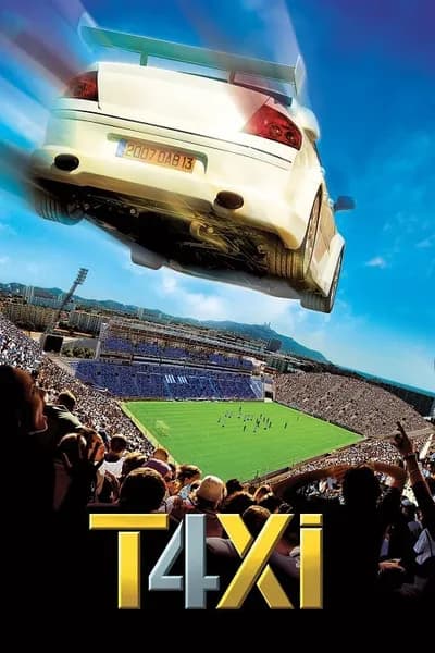 โปสเตอร์หนัง แท็กซี่ซิ่งระเบิด บ้าระห่ำ Taxi 4