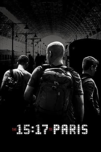 โปสเตอร์หนัง หยุดด่วนนรก 15:17 The 15:17 to Paris
