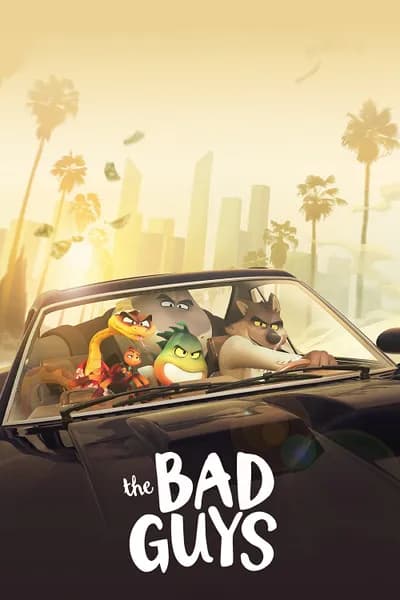 โปสเตอร์หนัง เดอะแบดกายส์ วายร้ายพันธุ์ดี The Bad Guys