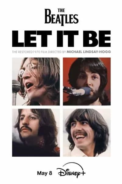 โปสเตอร์หนัง The Beatles Let It Be The Beatles Let It Be