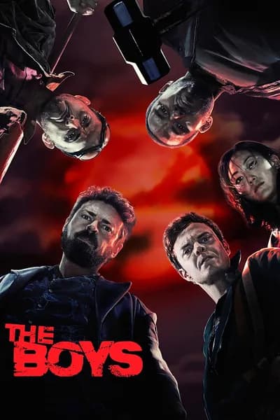 โปสเตอร์หนัง ก๊วนหนุ่มซ่าล่าซูเปอร์ฮีโร่ The Boys Season 4