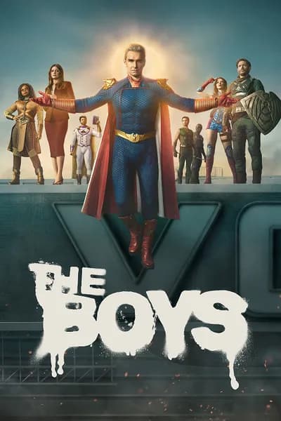 โปสเตอร์หนัง ก๊วนหนุ่มซ่าล่าซูเปอร์ฮีโร่ ซีซั่น 5 The Boys Season 5