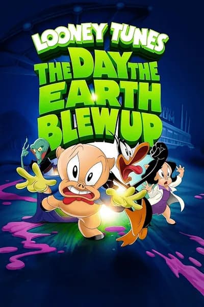 โปสเตอร์หนัง ลูนี่ย์ ทูนส์ มูฟวี่ วันซอมบี้บุกโลก The Day the Earth Blew Up A Looney Tunes Movie