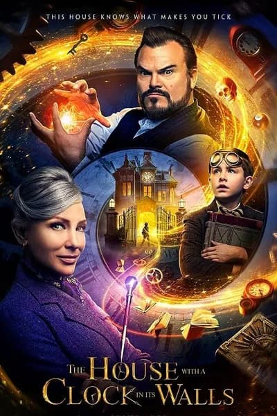 โปสเตอร์หนัง บ้านเวทมนตร์และนาฬิกาอาถรรพ์ The House with a Clock in Its Walls