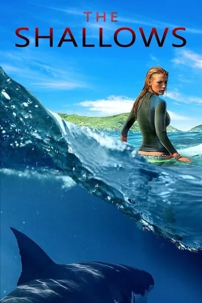 โปสเตอร์หนัง นรกน้ำตื้น The Shallows