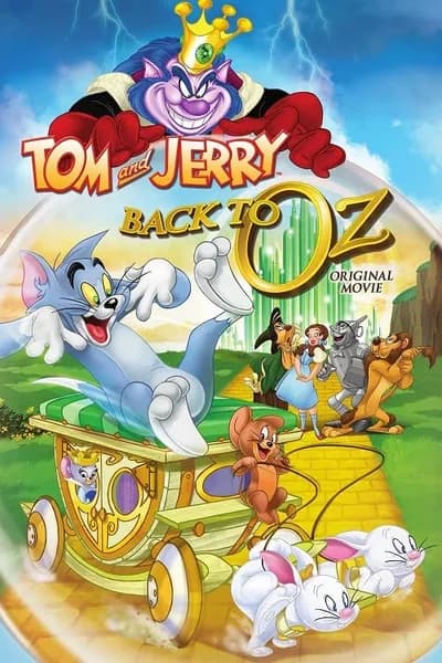 โปสเตอร์หนัง ทอม กับ เจอร์รี่ พิทักษ์เมืองพ่อมดออซ Tom & Jerry Back to Oz
