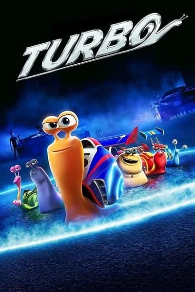 โปสเตอร์หนัง เทอร์โบ หอยทากจอมซิ่งสายฟ้า Turbo