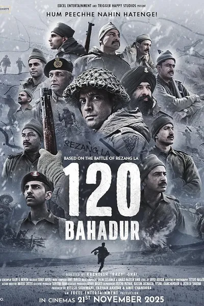 โปสเตอร์หนัง บาฮาดูร์ 120 Bahadur