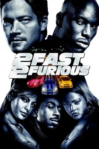 โปสเตอร์หนัง เร็วคูณ 2 ดับเบิ้ลแรงท้านรก 2 Fast 2 Furious