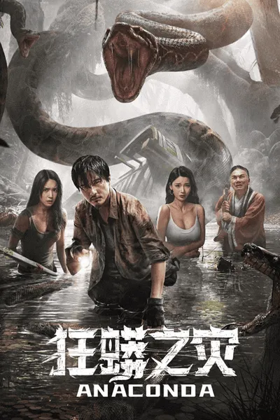 โปสเตอร์หนัง อนาคอนดา ป่าอาถรรพ์ Anaconda Cursed Jungle