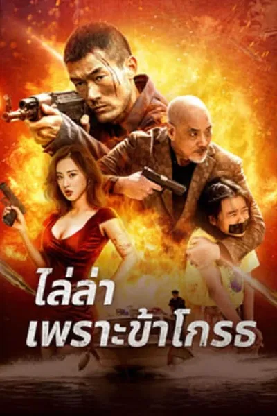 โปสเตอร์หนัง ไล่ล่าเพราะข้าโกรธ Angry Pursuit