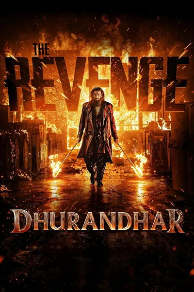 โปสเตอร์หนัง Dhurandhar The Revenge (2026) ปฏิบัติการกล้าสนั่นเมือง แค้นเดือดไร้ปรานี