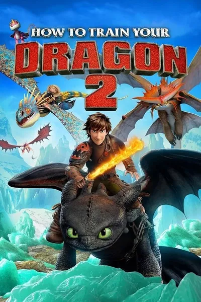 โปสเตอร์หนัง อภินิหารไวกิ้งพิชิตมังกร 2 How to Train Your Dragon 2