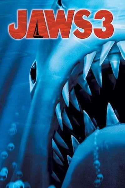 โปสเตอร์หนัง จอว์ส 3 Jaws 3-D