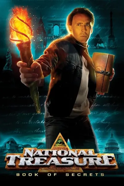 โปสเตอร์หนัง ปฏิบัติการณ์เดือด ล่าบันทึกลับสุดขอบโลก National Treasure Book of Secrets