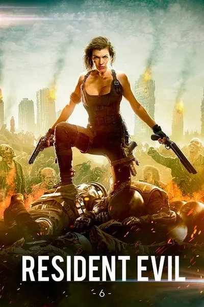 โปสเตอร์หนัง อวสานผีชีวะ Resident Evil 6 The Final Chapter
