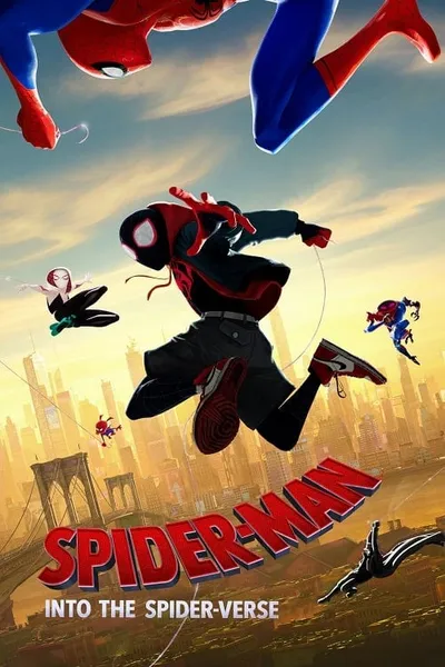 โปสเตอร์หนัง สไปเดอร์แมน ผงาดสู่จักรวาล แมงมุม Spider Man Into the Spider Verse