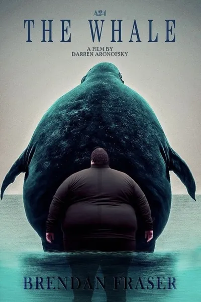 โปสเตอร์หนัง เหงา เท่า วาฬ The Whale
